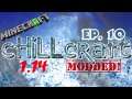 Minecraft cHiLLcraft Server Ep. 10 "Slime Spawner Farm" 1.14 Modded Multiplayer PC Gameplay