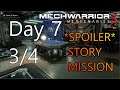*SPOILERS* Mechwarrior 5 Day 7 3/4 | Story Mission