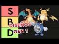 TIER Diseños de la Gen 1 Jorge & Acorde