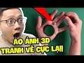 TRANH VẼ ẢO ẢNH 3D CỰC HAY VÀ BÍ MẬT ĐẰNG SAU!! (Sơn Đù Vlog Reaction)