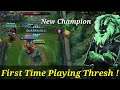 First Time Playing Thresh - New Champion Thresh - League Of Legends: Wild Rift Indonesia