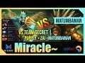 Miracle - Phantom Lancer | vs Matumbaman + Zai + Puppey (Team Secre) | Dota 2 Pro Palyers Gameplay