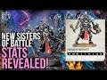 New Sisters Of Battle Unit Stats Revealed!