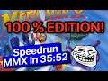 Speedrun: Mega Man X, 100 % in 35:52