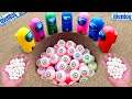 Coca Cola, Different Fanta, Mirinda, Pepsi, Sprite and Mentos in the Giant eyeball Underground Hole