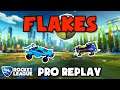 Flakes Pro Ranked 3v3 POV #86 - Rocket League Replays