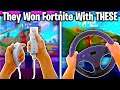 10 Fortnite Players THAT WON WITH INSANE CONTROLLERS!