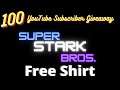 100 YouTube Subscriber Super Stark Bros. Shirt Giveaway!