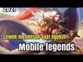 cewek mendesah saat dapat kill mobile legends - mobile legends