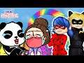 COMPETIMOS EN EL OBBY DE MIRACULOUS EN ROBLOX !! - VANI