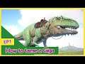 ★ Giganotosaurus - How to ARK  Deutsch/German