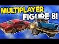 Insane Figure 8 Multiplayer Races & Crashes! - Wreckfest Multiplayer Gameplay
