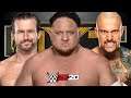 SAMOA JOE IS BACK AND HIS AT NXT PUTTING ADAM COLE AND KROSS IN THERE PLACE | WWE 2K20