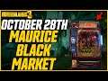 THE BEST SHOTGUN! Black Market Vending Machine Location! October 28th // Borderlands 3