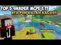 TOP 5 SHADER MCPE 1.17 NO LAG!! KIRIMAN VIEWER SUPORT RAM 1GB