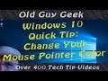 Change Your Mouse Pointer Color For Better Visibility - Windows 10 1903
