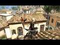 Assassin's Creed | Launching an Enemy Off the Roof with One Punch