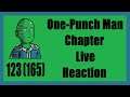 Gyoro Gyoro Is Hot! | One-Punch Man Chapter 123(165) Live Reaction