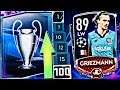 HOW I REACHED TOP 10 IN THE WOLRD ! Champion Griezmann reward pack and gameplay in fifa Mobile 20