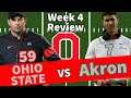 Juice Reviews: Week 4 2021 CFB Season - #10 Ohio State vs Akron