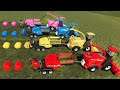 KING OF COLORS! MULTIVITAMIN SILAGE BALE FROM GRASS! EASY HAY BALING! Farming Simulator 19