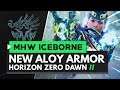 Monster Hunter World Iceborne | New Horizon Zero Dawn 'Aloy' Frozen Wilds Armor & Light Bowgun
