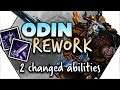 SMITE Odin Rework: Ult COUNTERS Phantom & Leaps! He STUNS! 2 Abilities Changed!