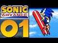 Sonic Advance [Part 1] Sky Surfing For Emeralds!