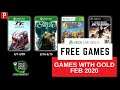 Xbox Games with Gold February 2020 Line-up!