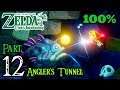 Zelda Link's Awakening Walkthrough 100% Switch - Part 12 - Angler's Tunnel | Level 4 | Flippers