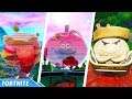 Dance Inside a Holographic Tomato Head, Durrr Burger Head & Giant Dumpling Head Location - Fortnite