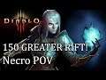 Diablo 3 RoS - 150 Greater Rift Sezon 17 *Necro POV*