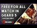 FREE FOR ALL MATCH IN GEARS 5 (Gears 5 Lobby Browser)