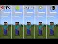 Minecraft 3DS vs Android vs PS3 vs Xbox 360 vs Switch (Best Graphics Comparison!)
