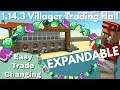 Minecraft Villager Trading Hall for 1.14.3+: Select & Change Your Trades As You Need (Avomance 2019)