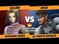 Overlords SSBU - MVG | Salem (Hero) Vs. TG | MVD (Snake) Smash Ultimate Tournament Winners Semis