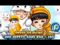 SPEED DRAWING AVA ZEPETO AMEL KIM & LEO GEMOYY😍