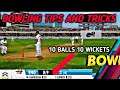 Test Match Bowling tips and Tricks | How to Take Wickets in Wcc3 | 10 Balls 10 Wickets