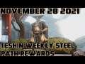 Warframe- Teshin Weekly Steel Path Rewards [November 28th 2021]
