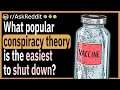 What popular conspiracy theory is the easiest to shut down?