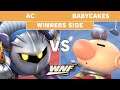 WNF 2.12 AC (Meta knight) vs BabyCakes (Olimar) - Winners Side - Smash Ultimate