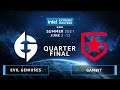CS:GO - Gambit vs. Evil Geniuses [Overpass] Map 2 - IEM Summer 2021 - Quarter-final