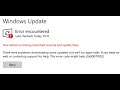 Fix Windows 10 Update Error 0x80070002 Your Device Is Missing Important Security And Quality Fixes
