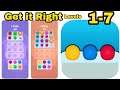 Get It Right! Game Levels 1 - 7 Gameplay Walkthrough | (IOS - Android)