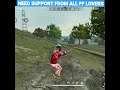 McLaren is my back but rock saved me in Solo vs due match free fire || #shorts