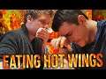 NOT GREG AND GEM EATING HOT WINGS!