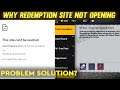 Reward Redemption Site Not Working Problem 😭| How To Solve 🤔| Code Redeem Kyu Nahi Ho Raha Hai?