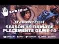 Season 19 Damage Placements Game #4 - zswiggs on Twitch - Overwatch Full Game