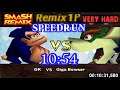 Smash Remix - Classic Mode Remix 1P Speedrun with Donkey Kong (VERY HARD) in 10:54