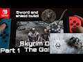 The Elder Scrolls V: Skyrim Nintendo Switch Handheld Gameplay Part 1
